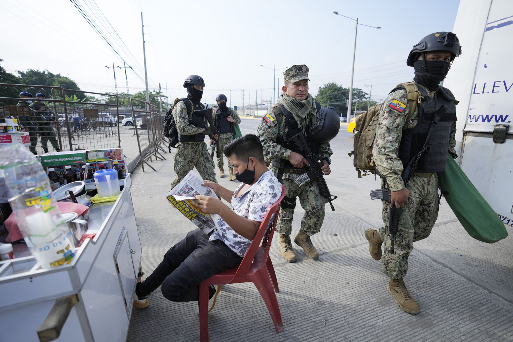 APTOPIX Ecuador Prison